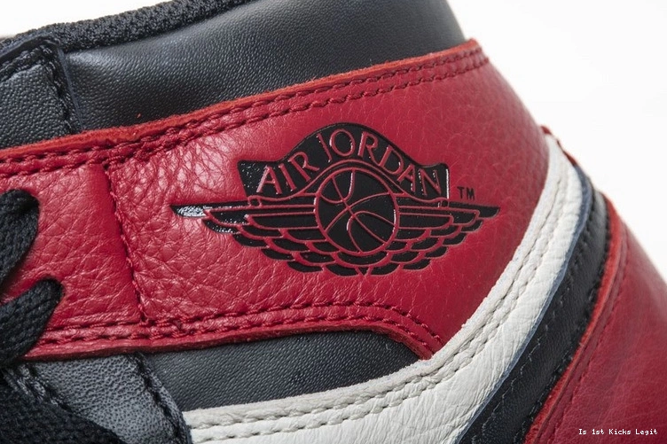 555088-610 Bred Jordan Retro Toe 1 High Air OG 0407